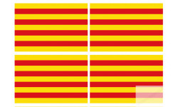 drapeau officiel Catalan