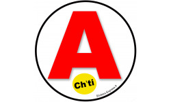 Sticker / autocollant : A Ch'ti