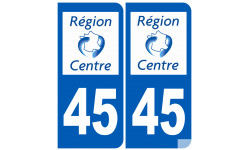 numero immatriculation 45 (region)