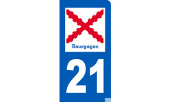 immatriculation motard 21 de la Bourgogne
