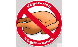 végétarien et végétarienne poulet