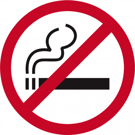 pictogramme interdit de fumer